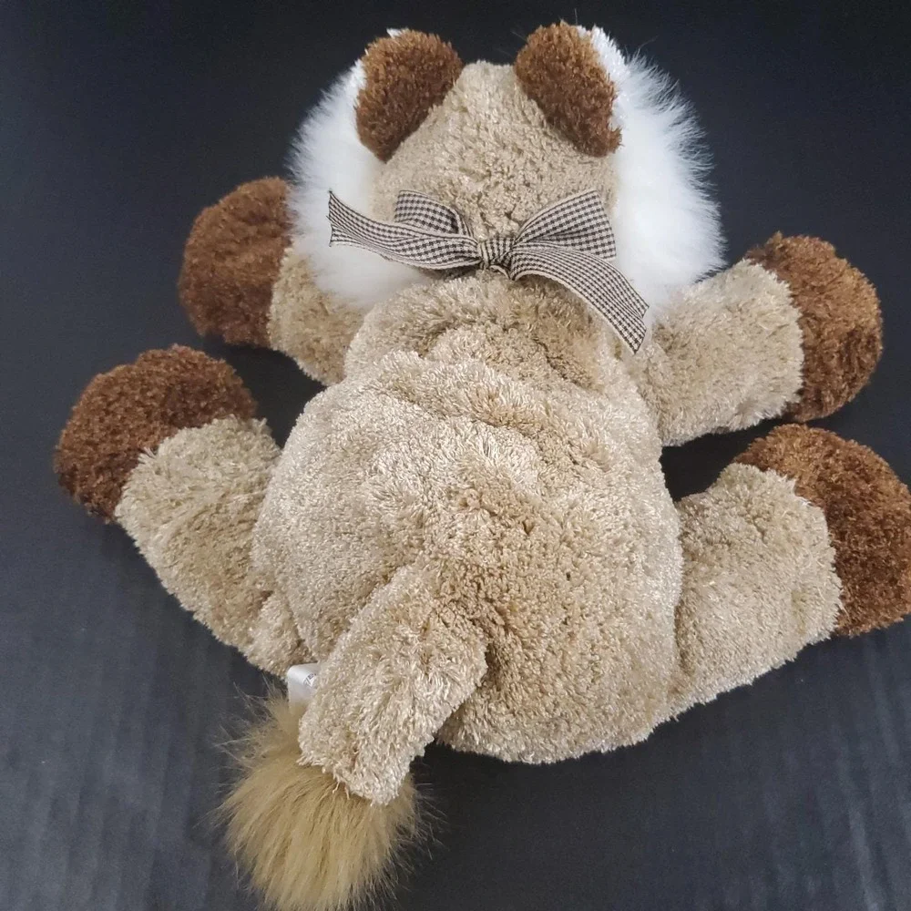 Vintage 2003 Animal Adventure Brown Lion Plush 10